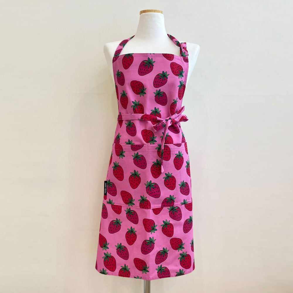 HIKIKI RIKIKI Cute Fruit, Veggie Waterproof Apron – Korean Apron with Cute Pattern
