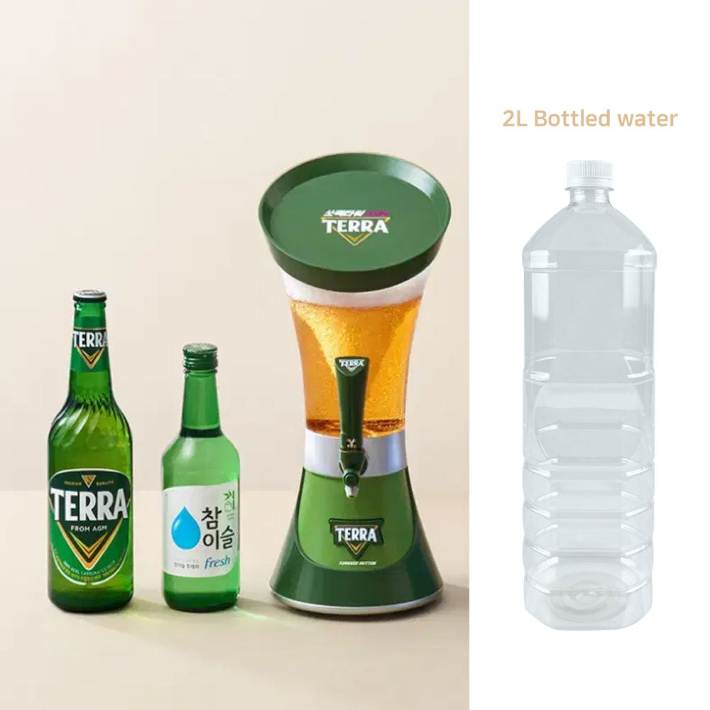 Somaek Tower Mini – Korean Soju Beer Dispenser for Home Bar, Party Use