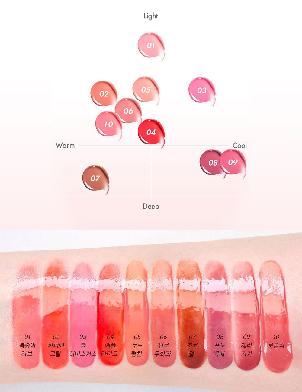 AMUSE Lip Tint Bebe Plumping Lip Care Oil Tint