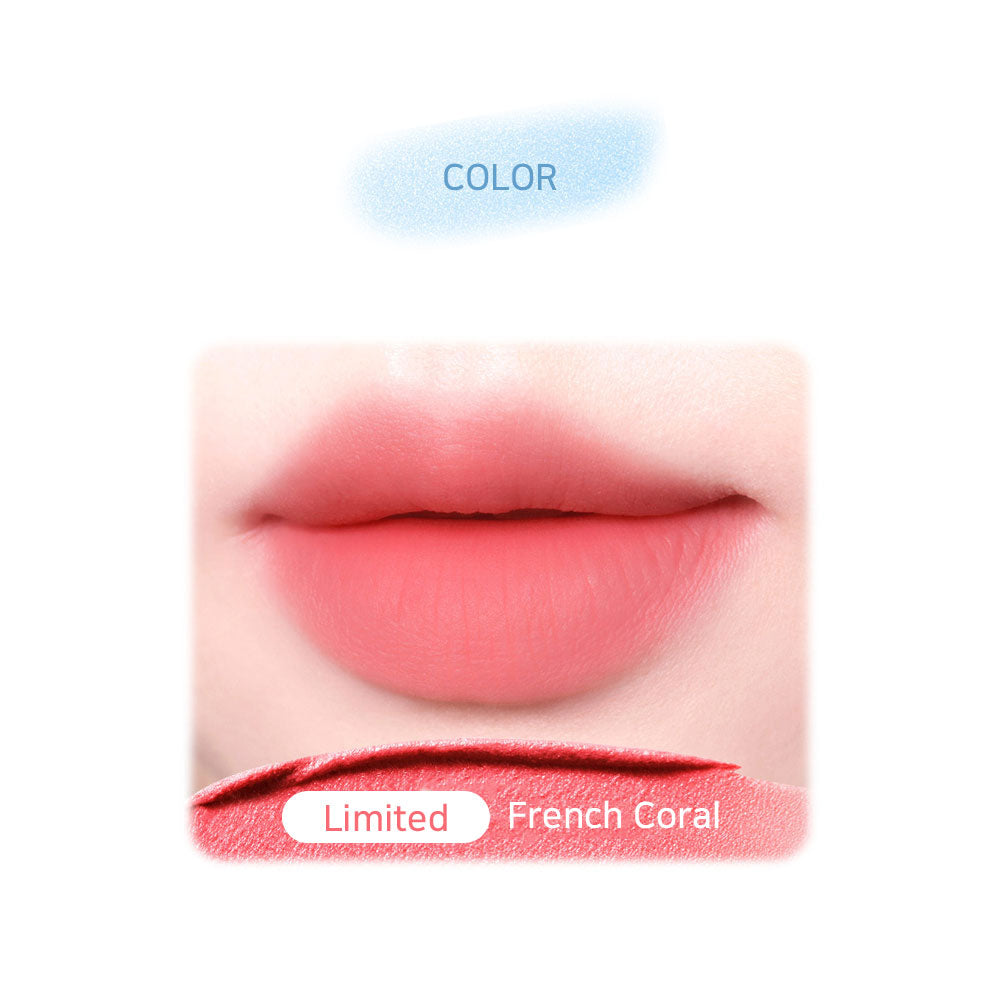 AMUSE Lip Tint Powder Velvet Long-Lasting High-Pigment