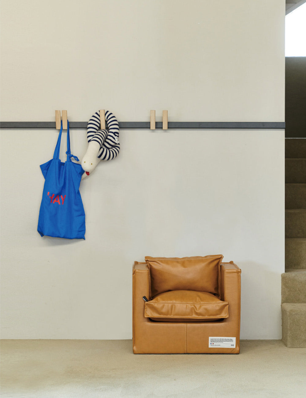 Jeu d'art Korean Sofa for Children Chestnut