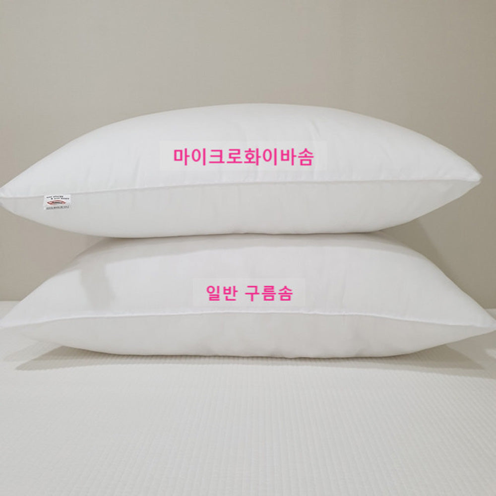 Premium Pillow Insert – Soft Cloud, Microfiber, or Cervical Neck Support Filling
