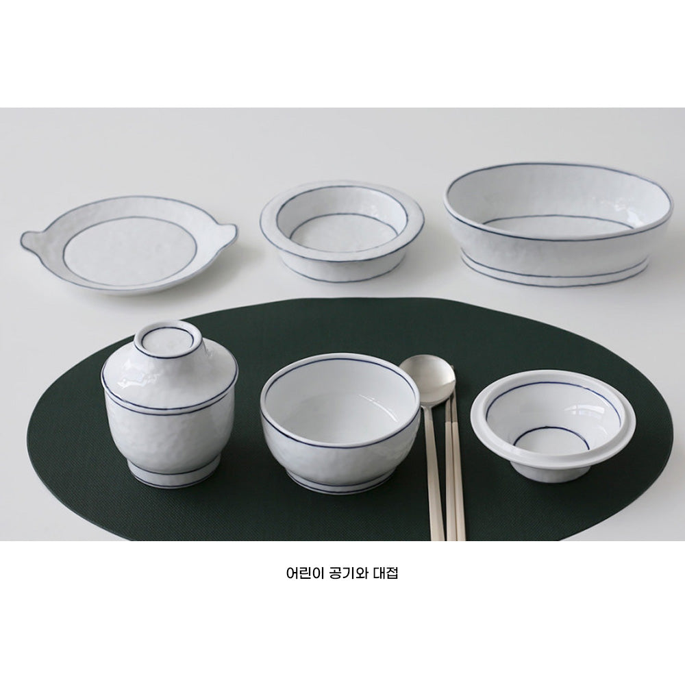 Dalgeuri Full Moon Lidded Bowl – Kim Seok Binn Korean Dinnerware (Rice / Soup / Kids Options)