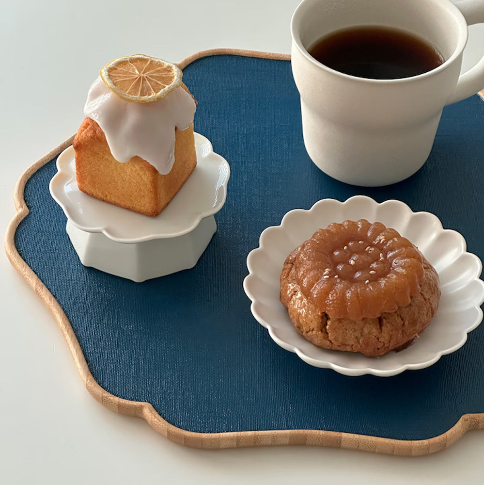 MUJAGI Korean Dinnerware Rose of Sharon Soban Tray