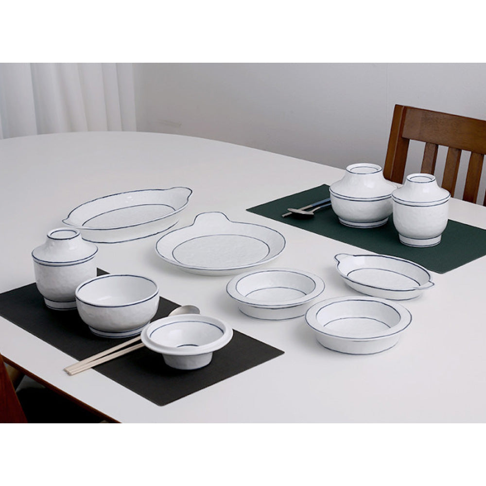 Dalgeuri Full Moon Lidded Bowl – Kim Seok Binn Korean Dinnerware (Rice / Soup / Kids Options)