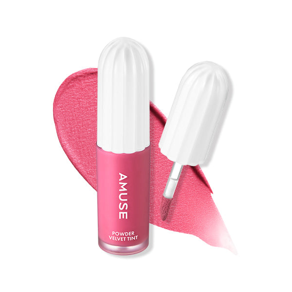 AMUSE Lip Tint Powder Velvet Long-Lasting High-Pigment