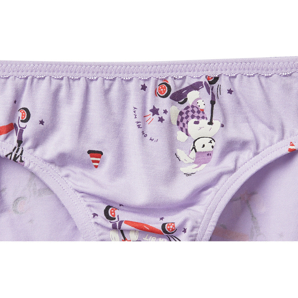 Moonya Moonya Girls Underwear – Brave Bunny Tencel Modal Panties (HS41)