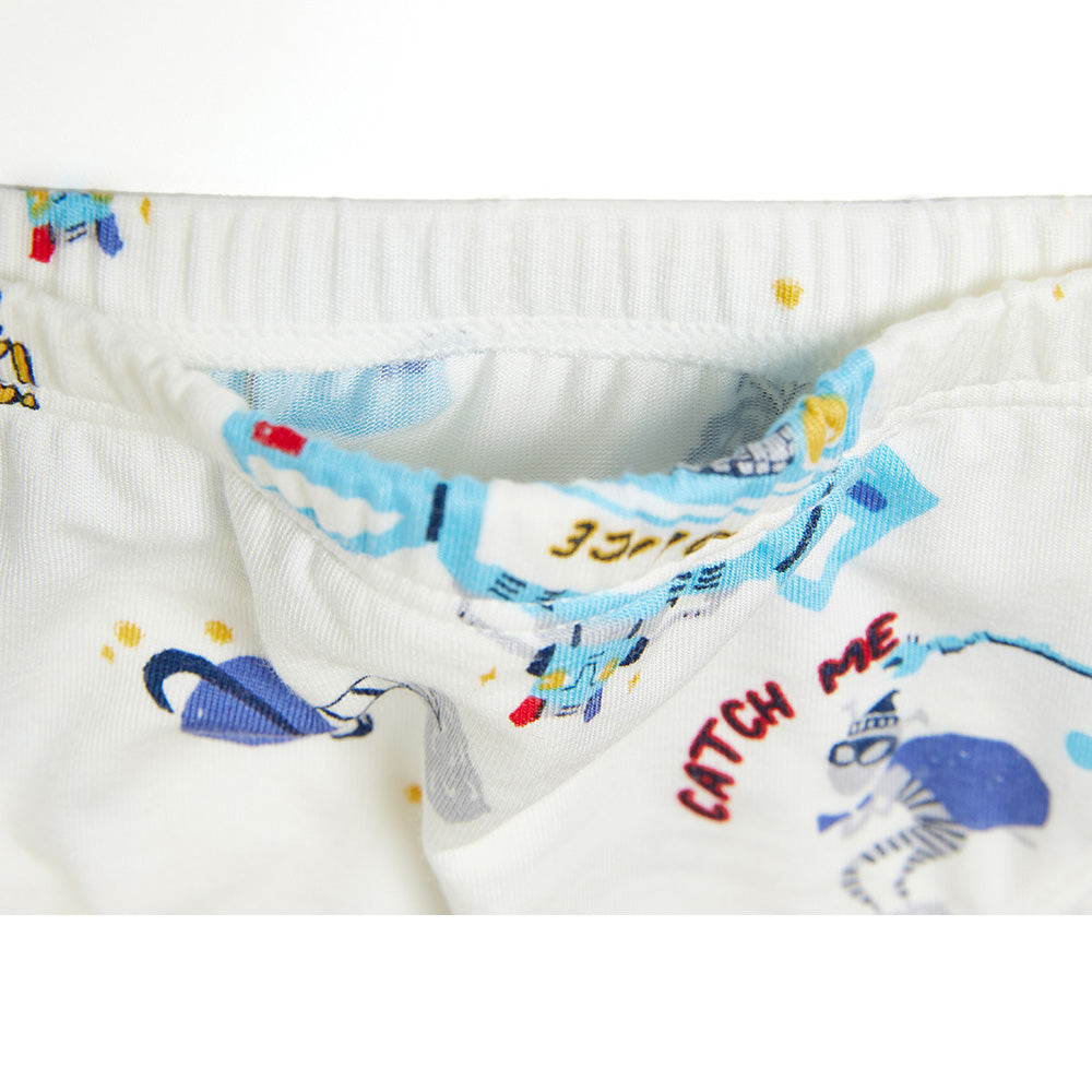 Moonya Moonya Boys Underwear – Tencel Modal Space Heroes Briefs (IS05)