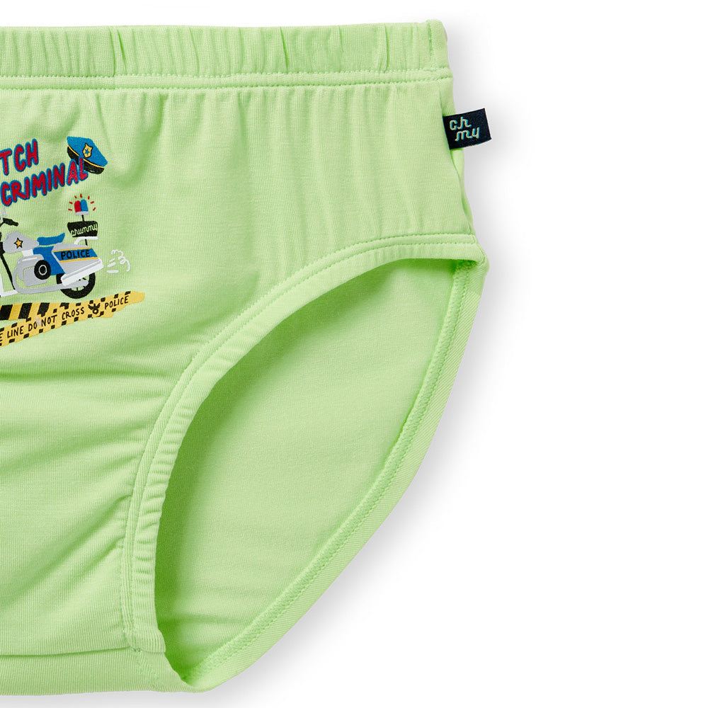 Moonya Moonya Boys Underwear – Tencel Modal Space Heroes Briefs (IS05)