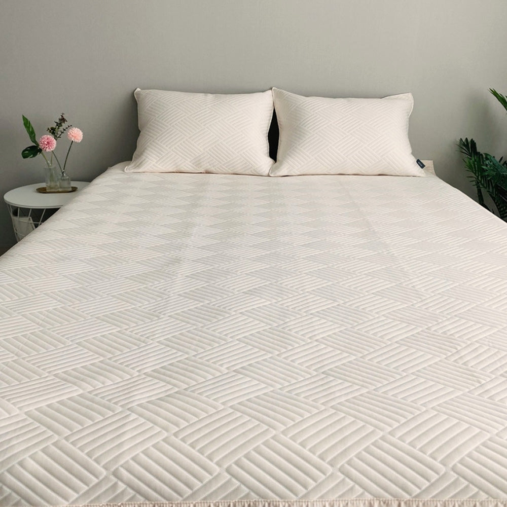 Huvis DURARON Icecell Cooling Mattress Pad – Lightweight Summer Bedding
