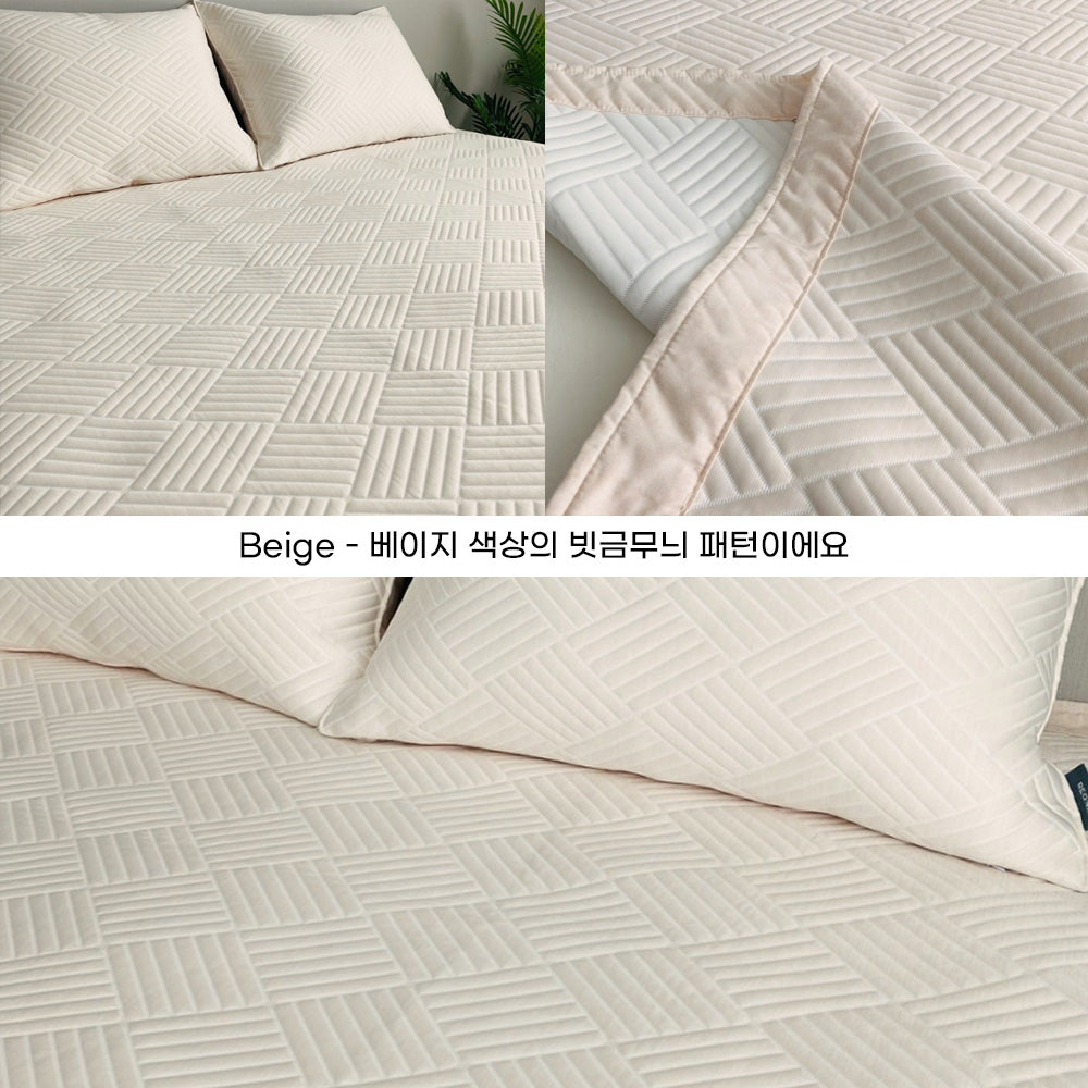 Huvis DURARON Icecell Cooling Mattress Pad – Lightweight Summer Bedding