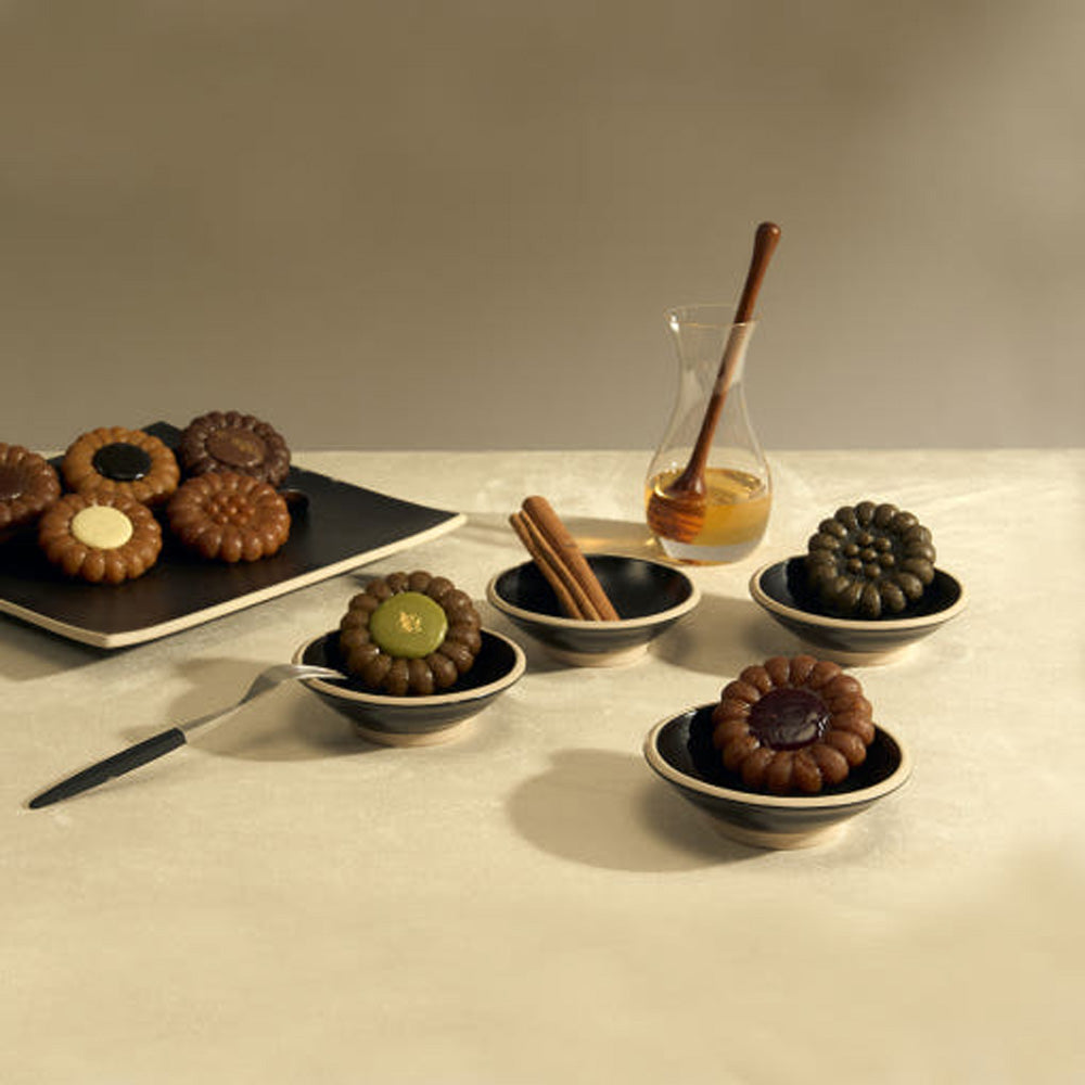Korean Traditional Yakgwa Gift Set -8 Pieces (8 Flavors), Handmade Korean Honey Cookies