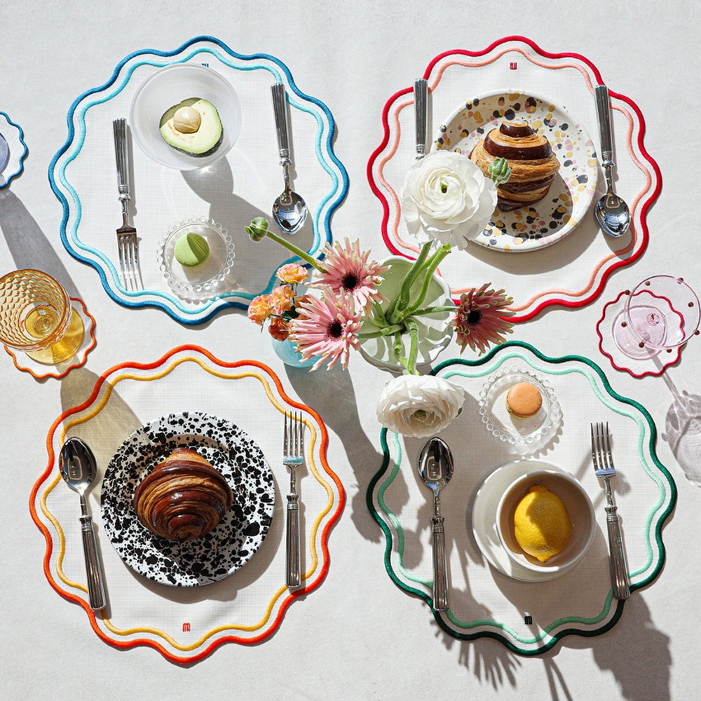 MASION DE ART Floria Waterproof Table Placemat – Korean Table Mat