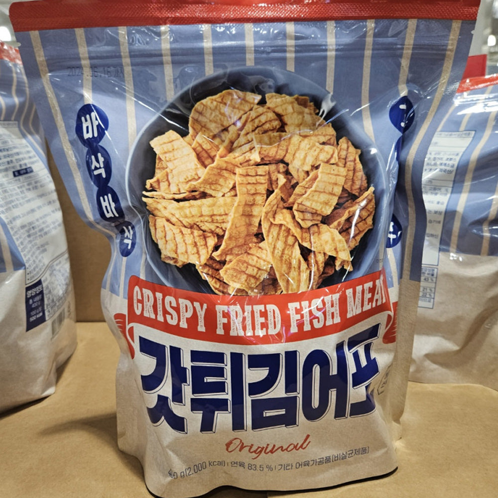 Crispy Fried Fish Meat 400g-Fried Jwipo, beer snack and bar food