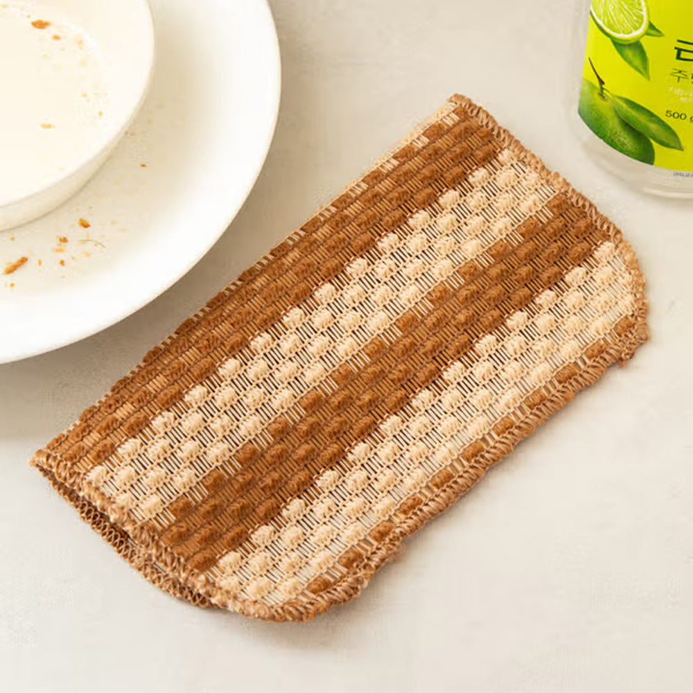 Eco-Friendly Corn Fiber Mesh Scrubber -Natural Kitchen Cleaning Sponge