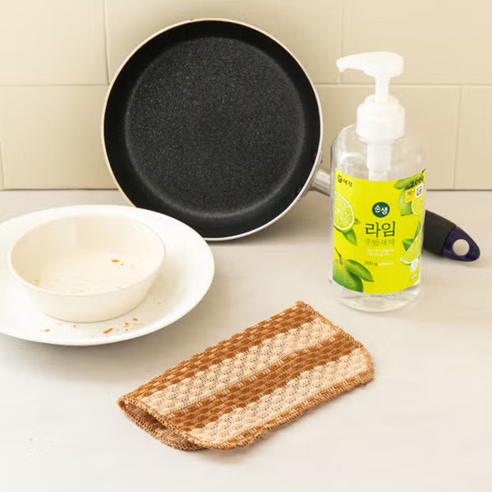 Eco-Friendly Corn Fiber Mesh Scrubber -Natural Kitchen Cleaning Sponge