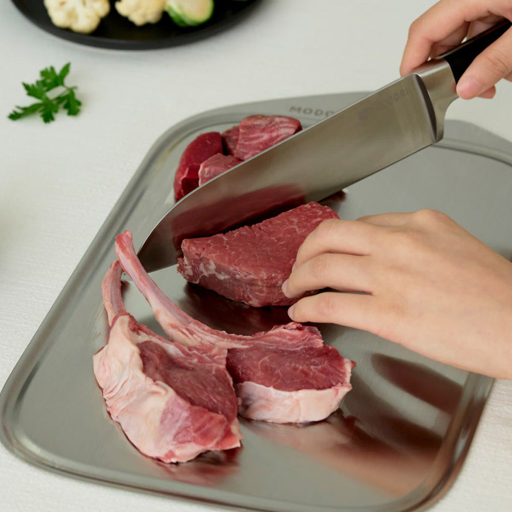 Modori Neat TPU Cutting Board Set – Color-Coded, Non-Slip, Hygienic Kitchen Organizer