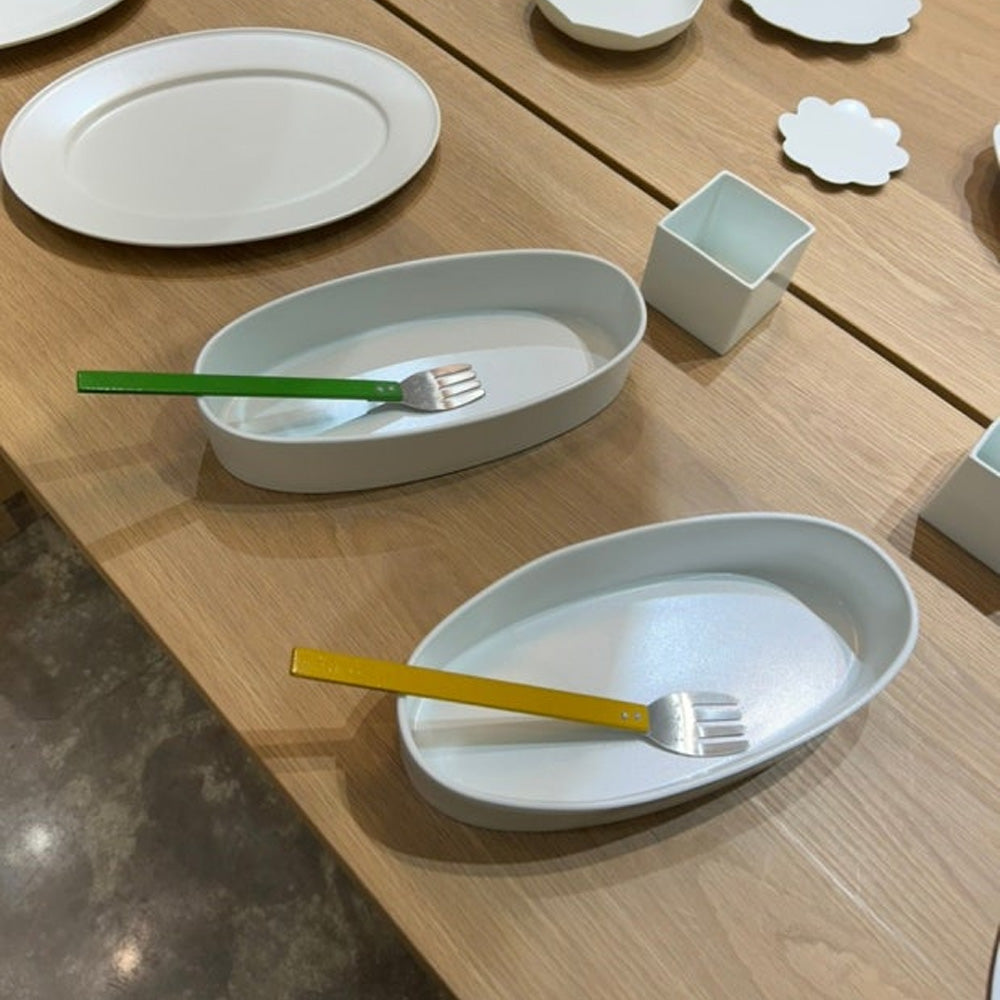 Handmade Korean Utensil by Soung chul Park – Lacquered Wooden Fork from Cho Eun Sook Gallery
