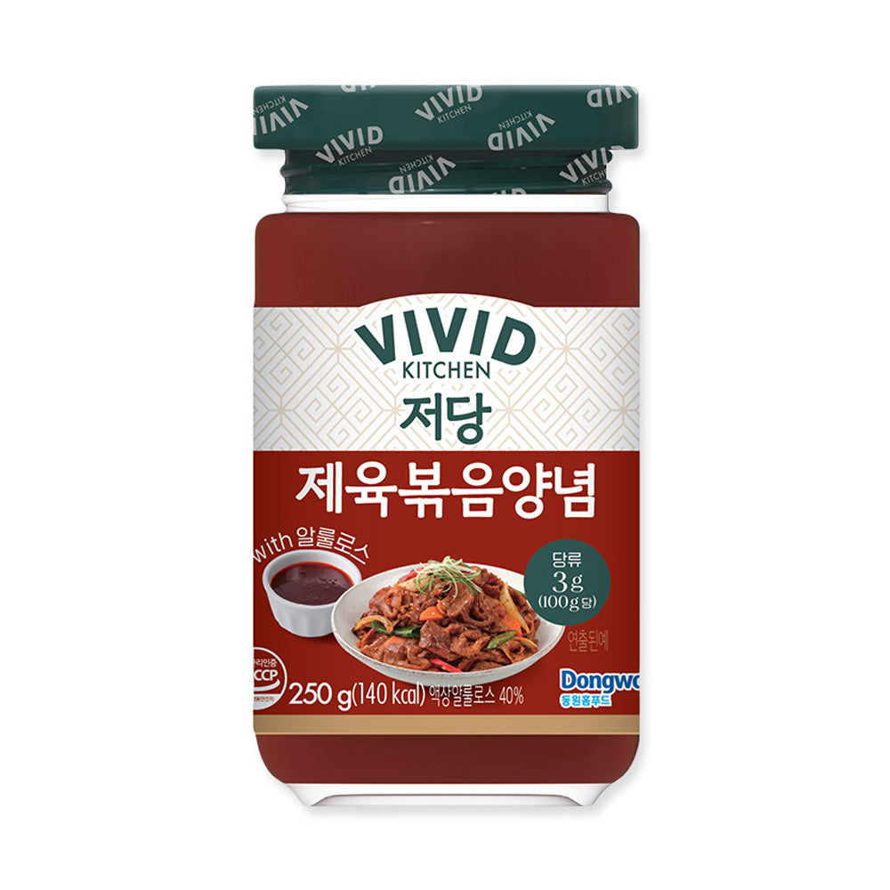Vivid Kitchen Korean Sauce – Low Sugar, Authentic Marinade, Cooking Sauce
