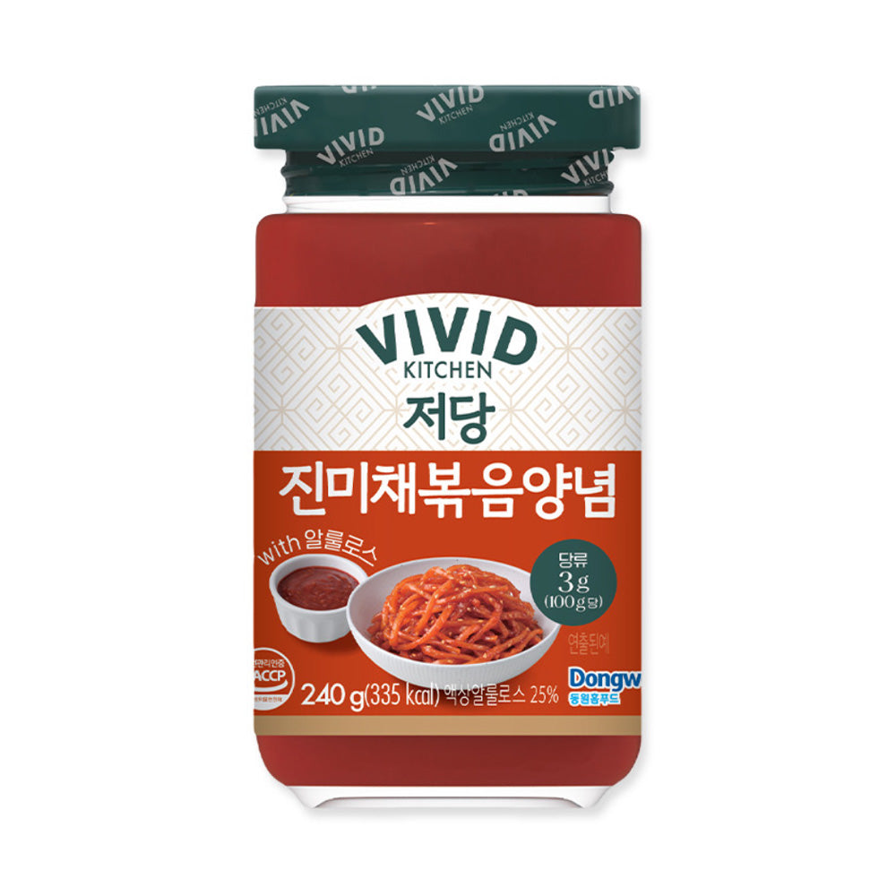 Vivid Kitchen Korean Sauce – Low Sugar, Authentic Marinade, Cooking Sauce