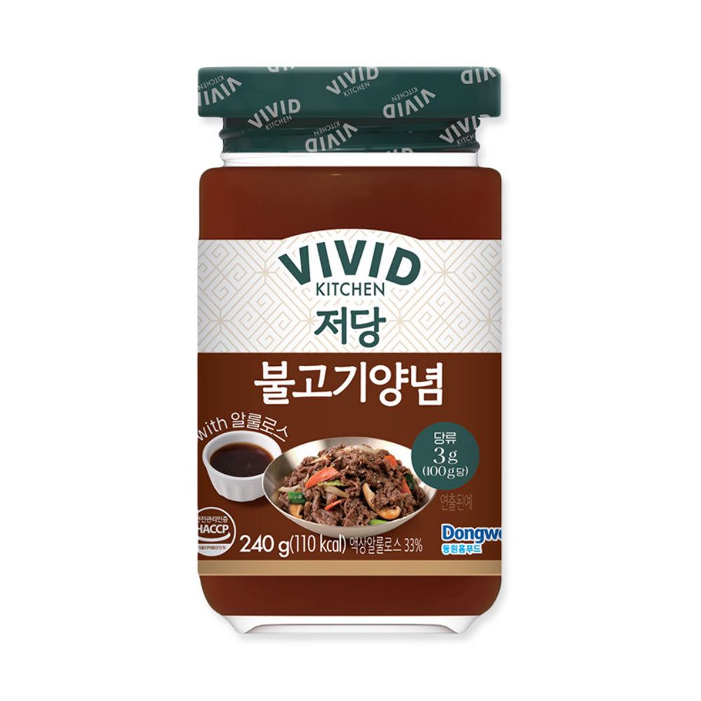 Vivid Kitchen Korean Sauce – Low Sugar, Authentic Marinade, Cooking Sauce