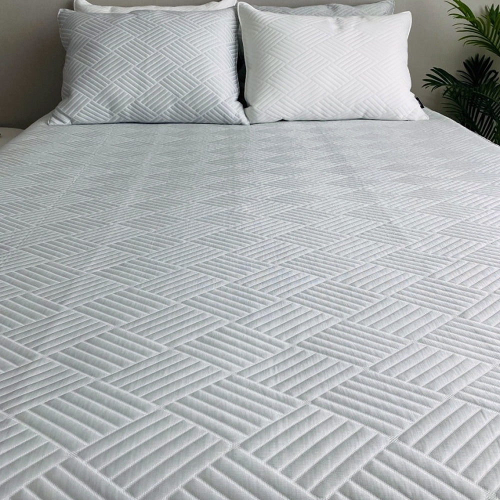 Huvis DURARON Icecell Cooling Mattress Pad – Lightweight Summer Bedding