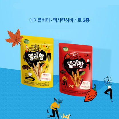 델리황 고단백 스낵 - 한국 황태 어포 육포 버라이어티 팩, 6가지 맛