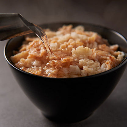 Crispy and thin handmade nurungji (scorched rice)