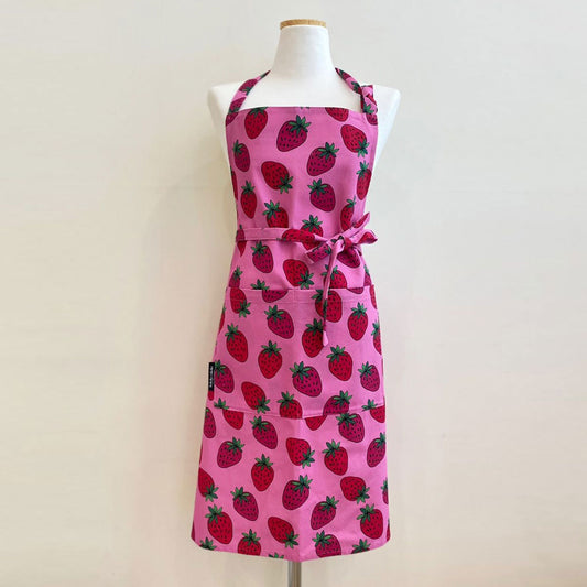 HIKIKI RIKIKI Cute Fruit, Veggie Waterproof Apron – Korean Apron with Cute Pattern