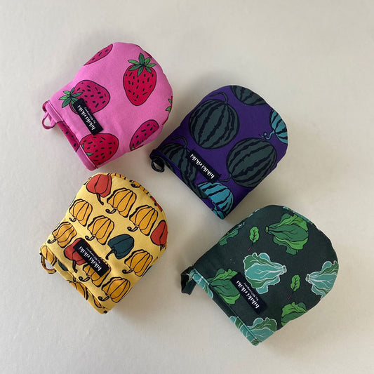 HIKIKI RIKIKI Cute Fruit, Veggie Oven Mitts – Korean Kitchen Gloves with Cute Pattern