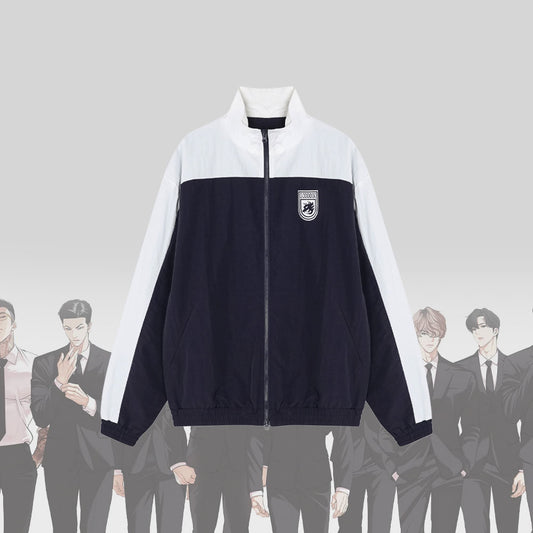 LOOKISM Official MD GODDDOG Johan Seong Crew Zip-up Training Jacket-S, M, L