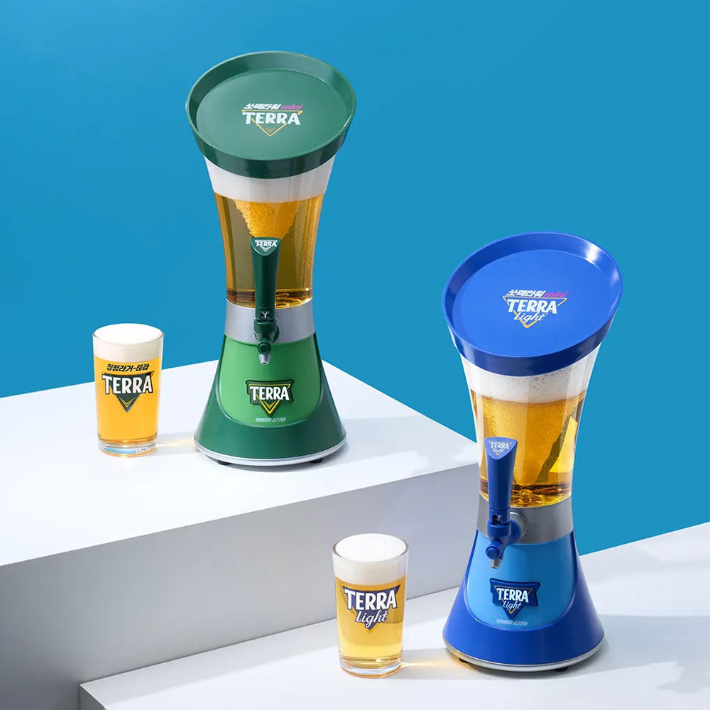 Somaek Tower Mini – Korean Soju Beer Dispenser for Home Bar, Party Use
