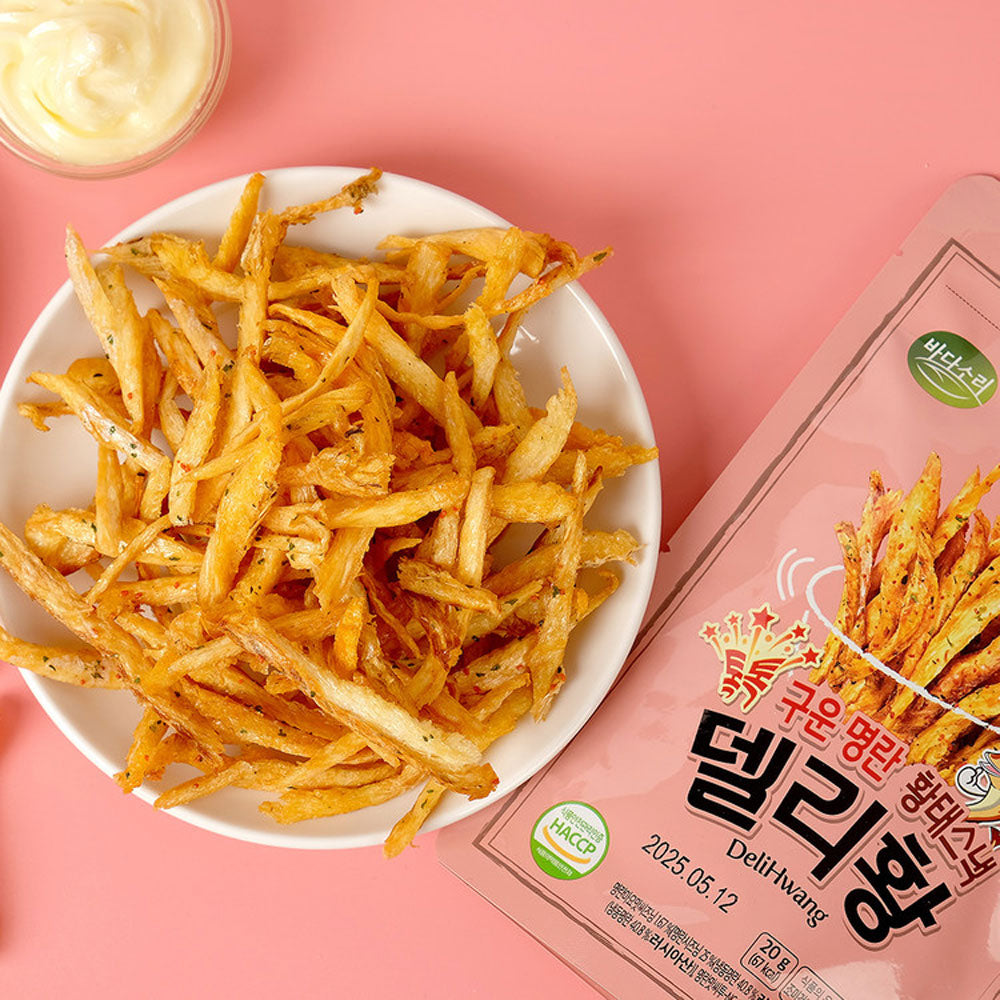 델리황 고단백 스낵 - 한국 황태 어포 육포 버라이어티 팩, 6가지 맛
