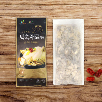 Samgyetang, Korean Chicken Soup Herbal Broth Tea Bag -100g