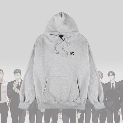 Lookism Vasco Burn Knuckle Fleece Hoodie -Korean Webtoon Character Pullover Sweatshirt -Unisex Streetwear