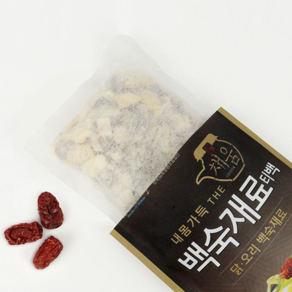 Samgyetang, Korean Chicken Soup Herbal Broth Tea Bag -100g