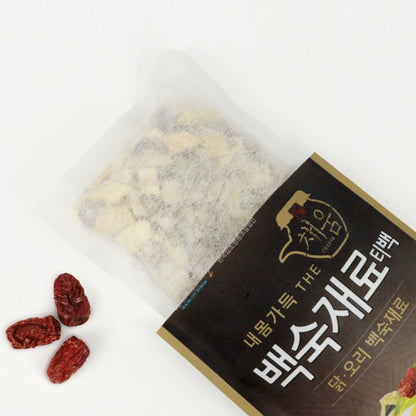 Samgyetang, Korean Chicken Soup Herbal Broth Tea Bag -100g