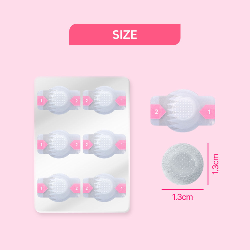 Easyderm Band Beauty Real Calming Pimple Patch - Ultra-Thin & Invisible for Seamless Adhesion | Niacinamide, Hyaluronic Acid, Panthenol, EGF | Transparent Micropoint, Acne Spot Care, K-beauton