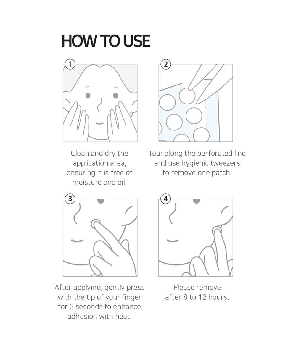 Easyderm Band Beauty Relief Acne Patch -Don't Pop It, Care for It Early | Pimple patch | Tea Tree Leat Oil | Relief