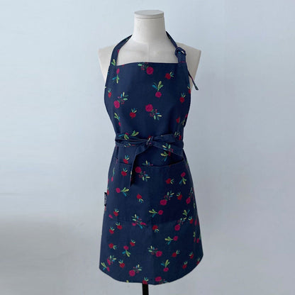 HIKIKI RIKIKI Cute Fruit, Veggie Waterproof Apron – Korean Apron with Cute Pattern