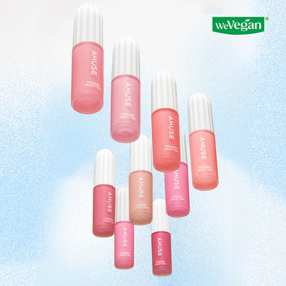 AMUSE Lip Tint Powder Velvet  Long-Lasting High-Pigment