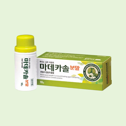 Madecassol Powder 10g / 30g – Natural Cica Skin Repair for Oozing Wounds & Ulcers (Centella Asiatica Extract)