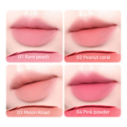 AMUSE Lip Tint Powder Velvet  Long-Lasting High-Pigment