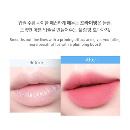 AMUSE Lip Tint Powder Velvet  Long-Lasting High-Pigment