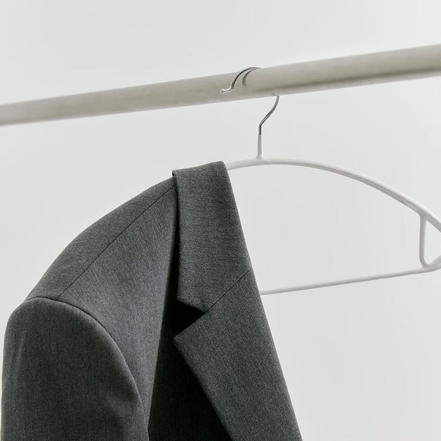 Durable Metal Clothes Hanger with Non-Slip Grip 50 pack