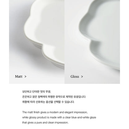 MUJAGI Korean Dinnerware Rose of Sharon Soban Tray
