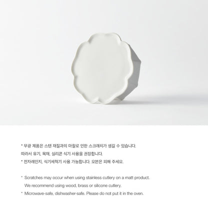 MUJAGI Korean Dinnerware Rose of Sharon Soban Tray