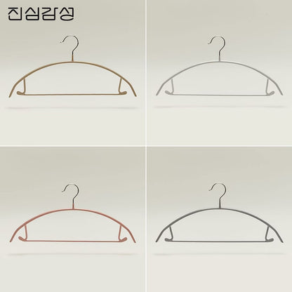 Durable Metal Clothes Hanger with Non-Slip Grip 50 pack