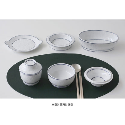 Dalgeuri Full Moon Lidded Bowl – Kim Seok Binn Korean Dinnerware (Rice / Soup / Kids Options)