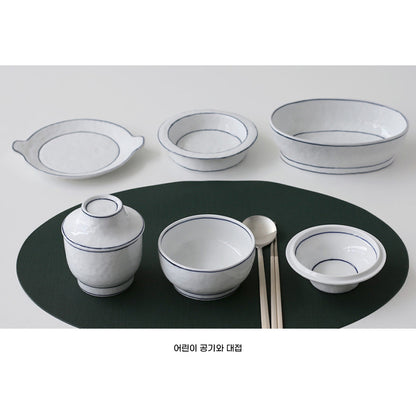 Dalgeuri Full Moon Lidded Bowl – Kim Seok Binn Korean Dinnerware (Rice / Soup / Kids Options)